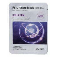 Тканевая маска с коллагеном Anskin Secriss Pure Nature Collagen Mask Pack